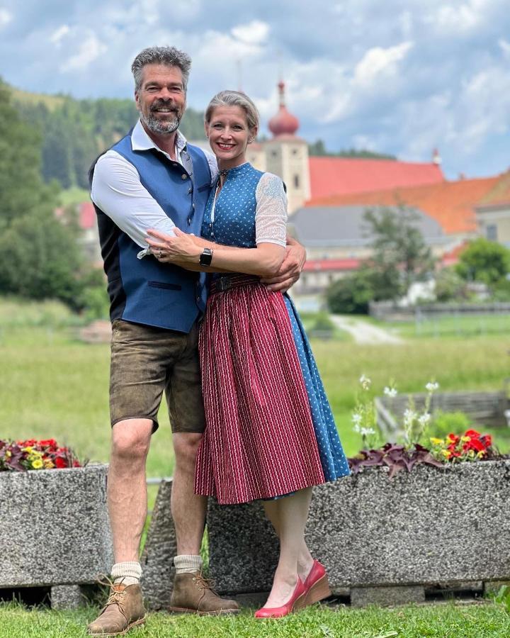 Pension Lambrecht Sankt Lambrecht Exteriör bild