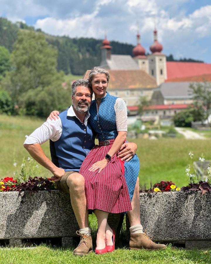 Pension Lambrecht Sankt Lambrecht Exteriör bild
